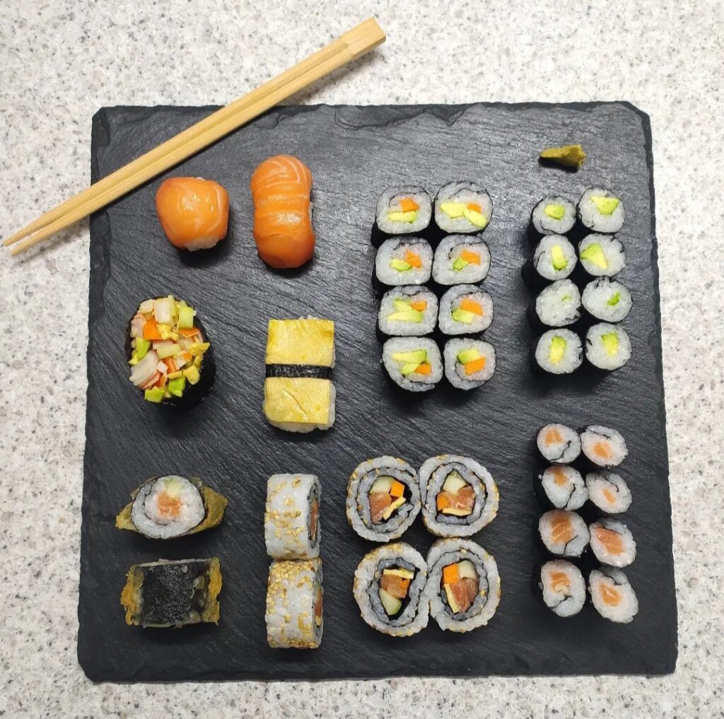 Tabla de sushi / makis